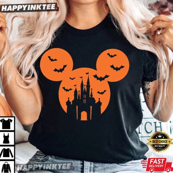Disney Tops - NWOT Disney Halloween Tshirt